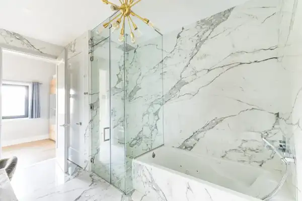 Design-build bathroom, Stamford NY
